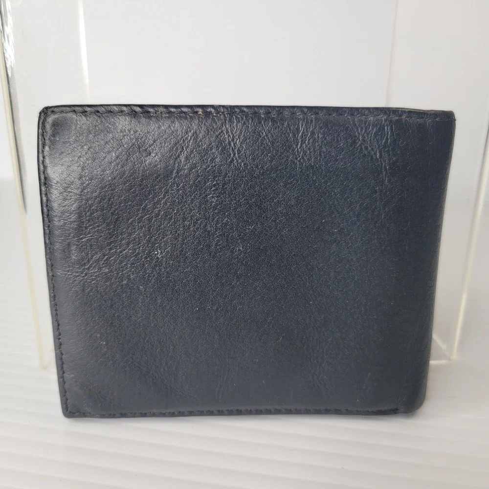 Vietnam Veteran Served Proudly Patch Military Bifold Wallet Mens Black
